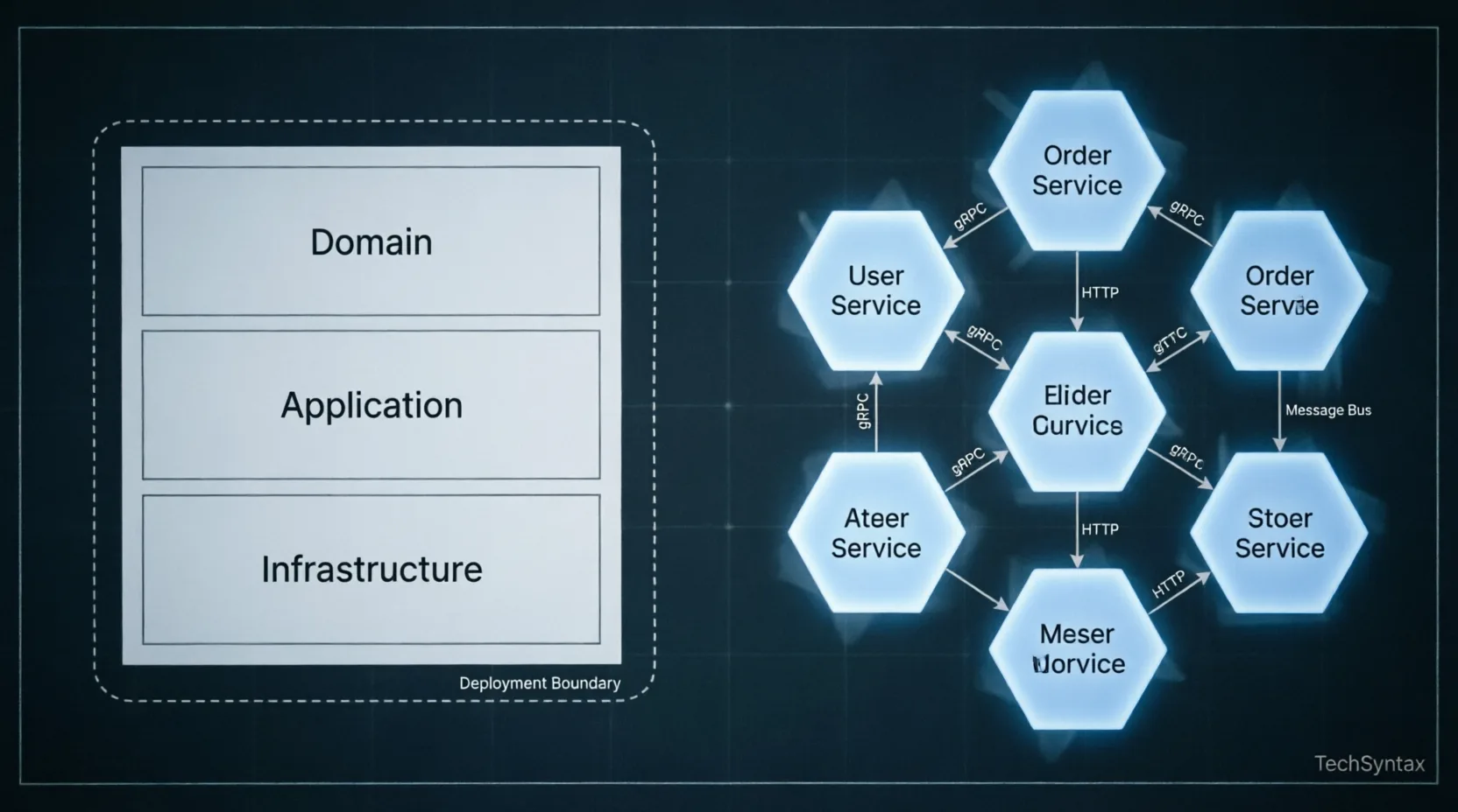 Modular monolith vs microservices architecture diagram for .NET 2026 &ndash; TechSyntax